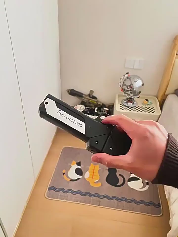 Double-Edged Retractable Light-Up Sword Toy for Boys, Deadpool Warrior 2-in-1 Toy Sword video 2