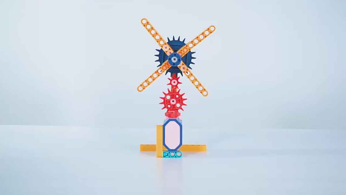 Building blocks science and education electric gear building blocks large particles kindergarten early education institutions children's building blocks electric mechanical toys video 1