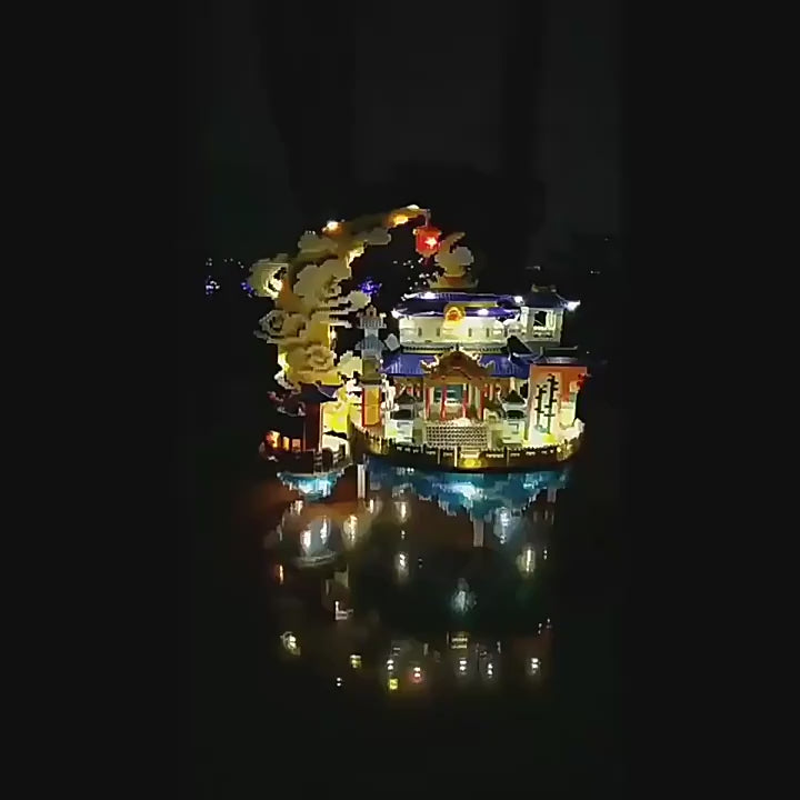 Compatible Building Blocks Wholesale, Tiny Particles, Guanghan Palace Architectural Series, Adult High-Difficulty Assembly Toy Models Wholesale video 1